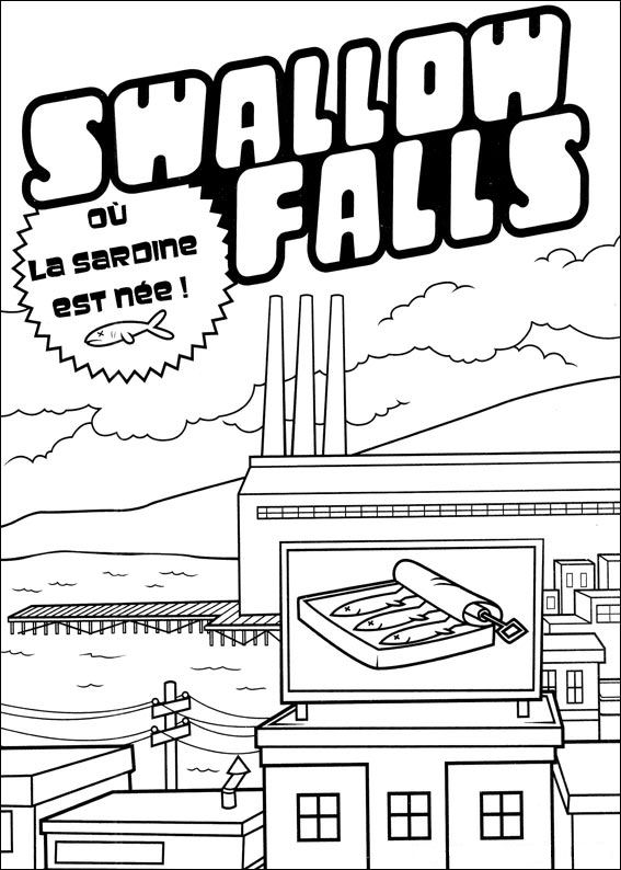 Kids-n-fun.com | 32 coloring pages of Cloudy with a Chance of Meatballs